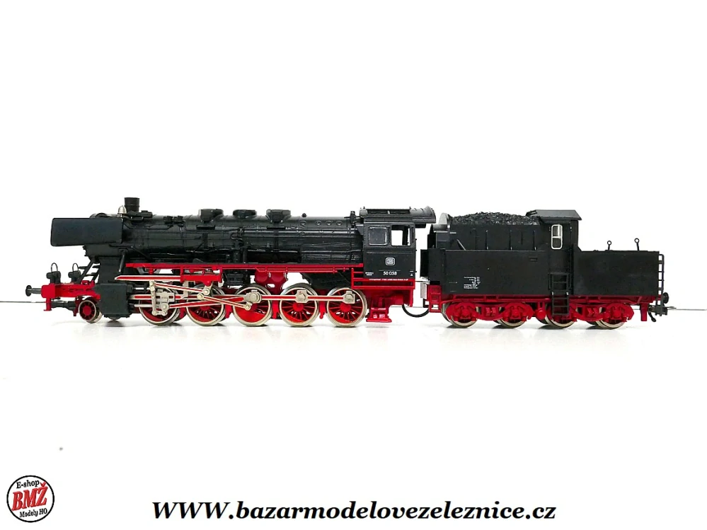 Fleischmann - DC - Parní lokomotiva BR 50 058 DB- HO