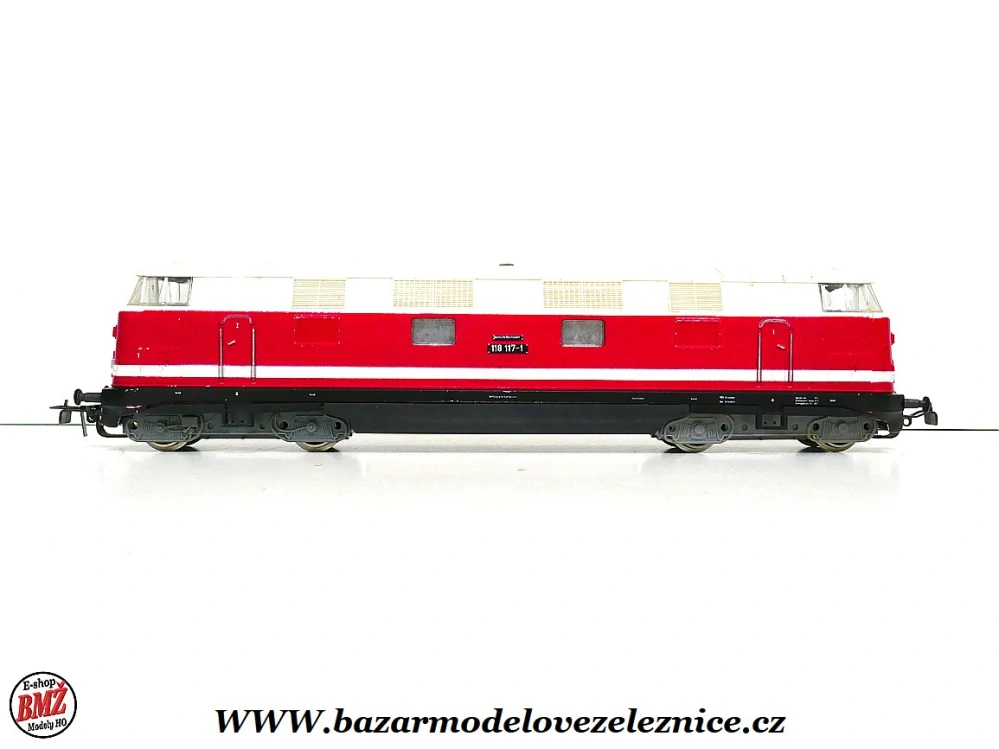 Piko DDR - DC - Dieselová lokomotiva BR 118 117 DR - HO