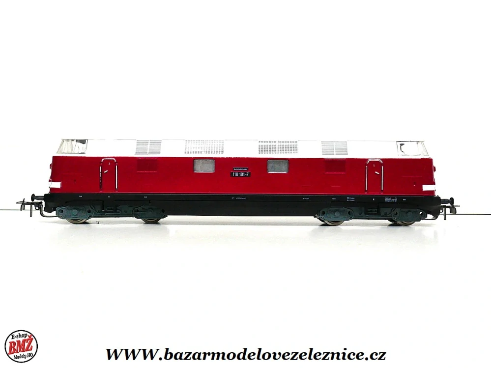 Piko DDR - DC - Dieselová lokomotiva BR 118 181 DR - HO