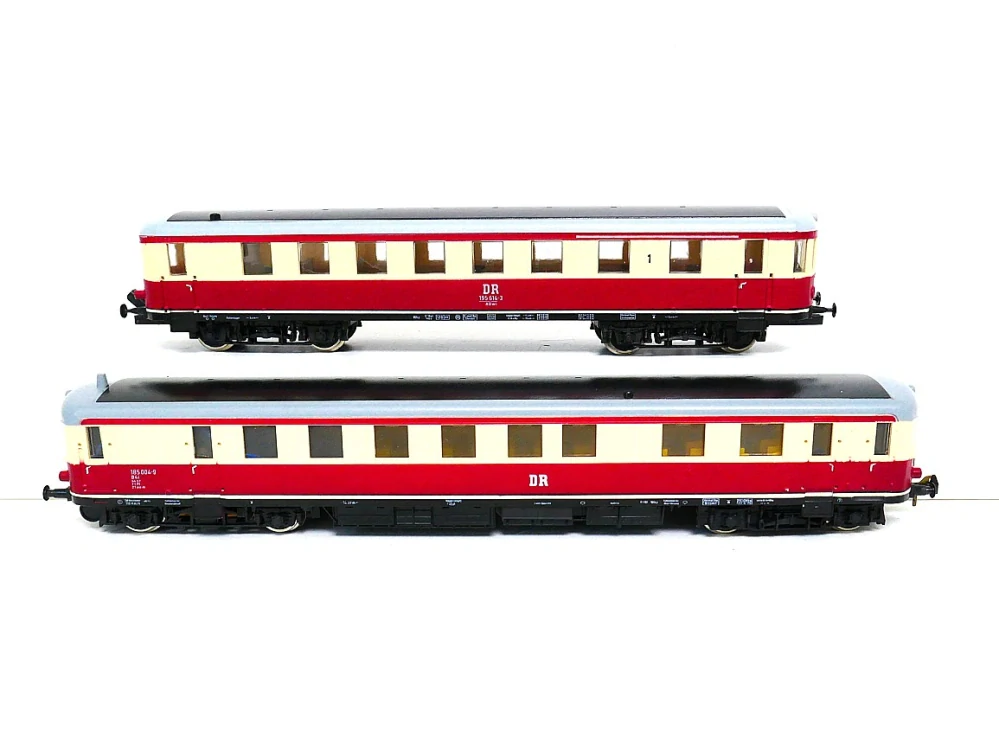 PIKO DDR - DC - Dieselová souprava BR 185/195 DR - HO