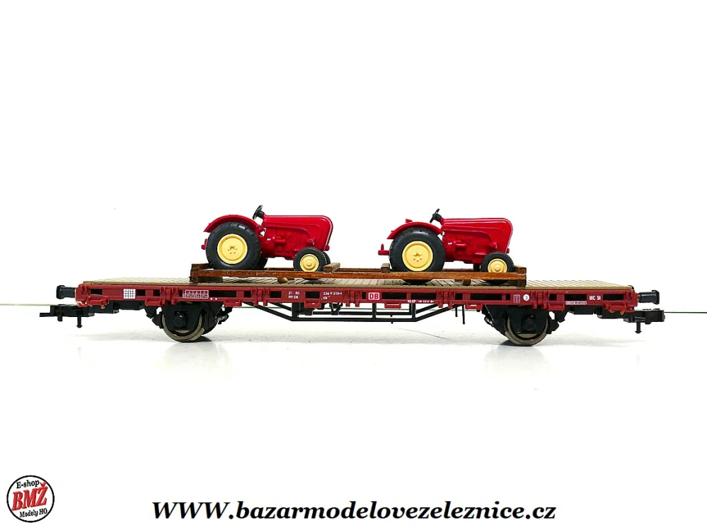Kibri - Klanicový vůz s traktor - HO