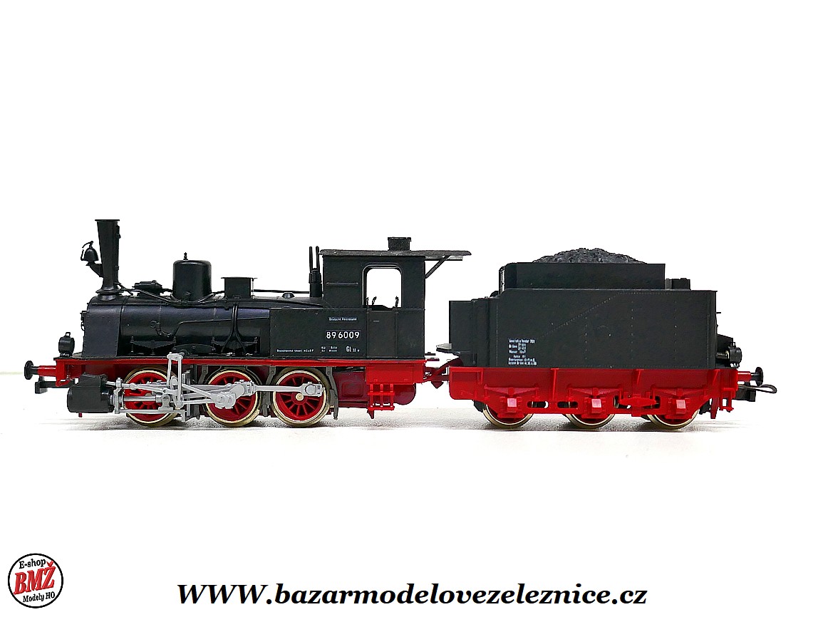 Rowa - DC - Parní lokomotiva BR 89 6009 DR - HO