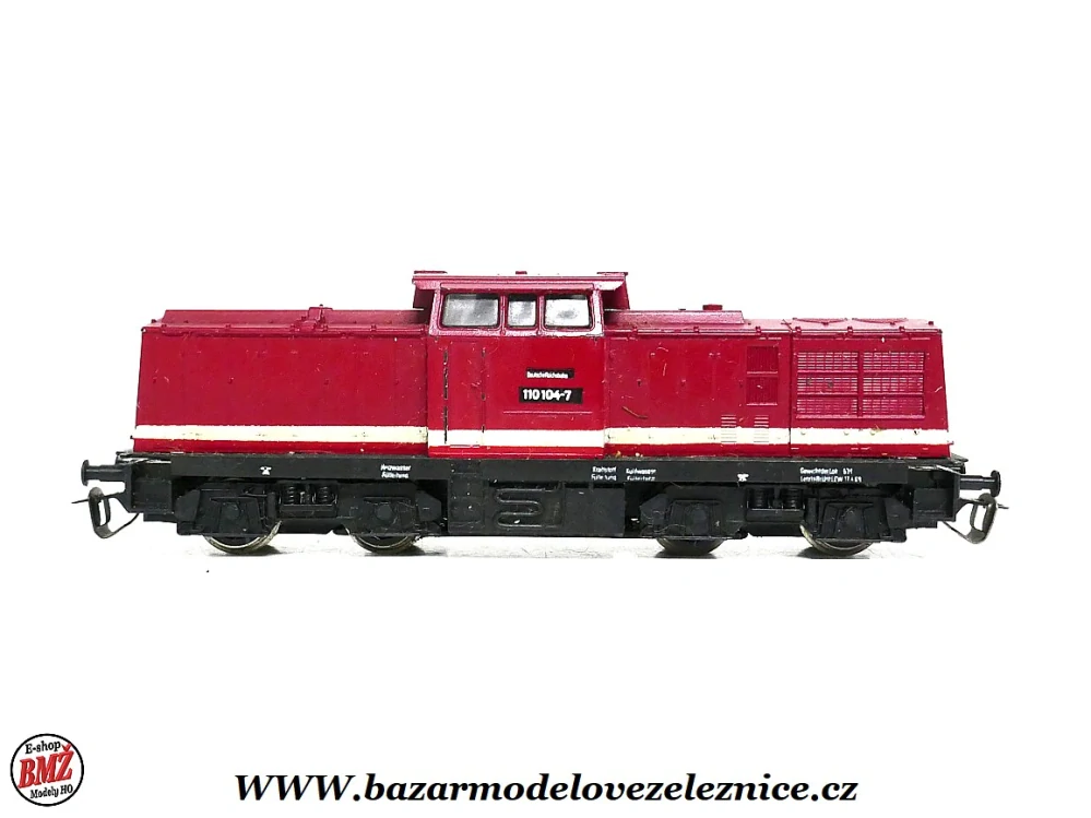 BTTB - Dieselová lokomotiva BR 110 104 DR - TT
