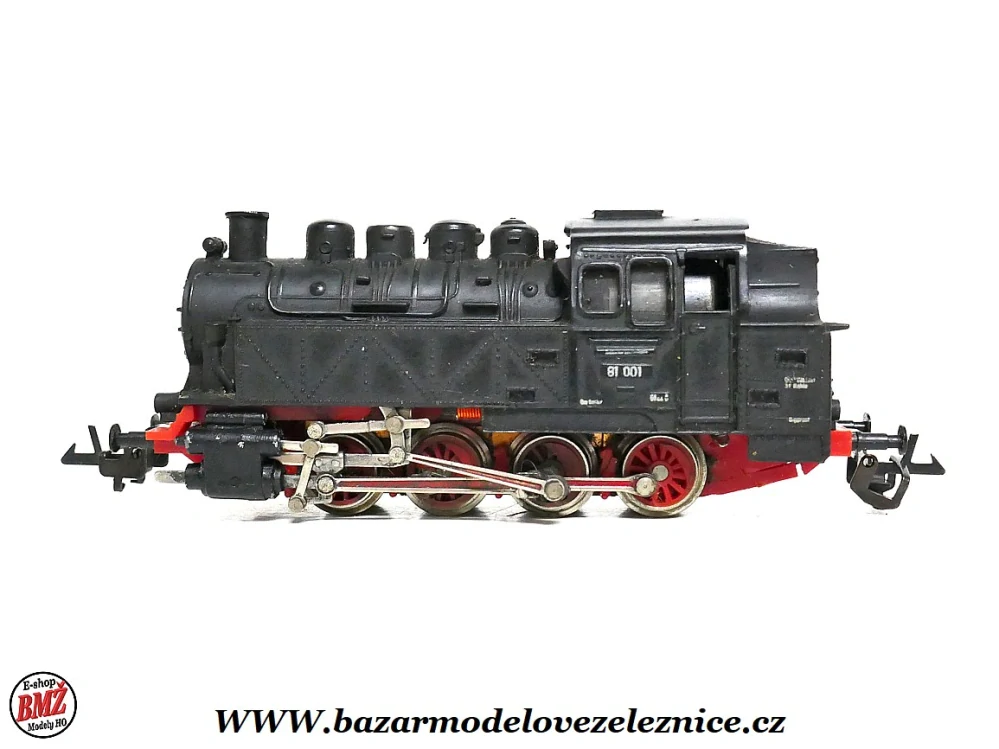 Zeuke - DC - Parní lokomotiva BR 81 001 DR - TT