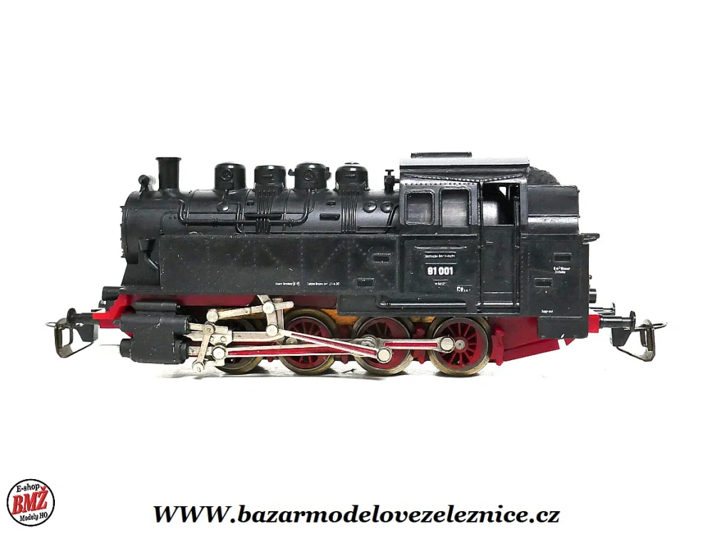 BTTB - Parní lokomotiva BR 81 001 DR - TT