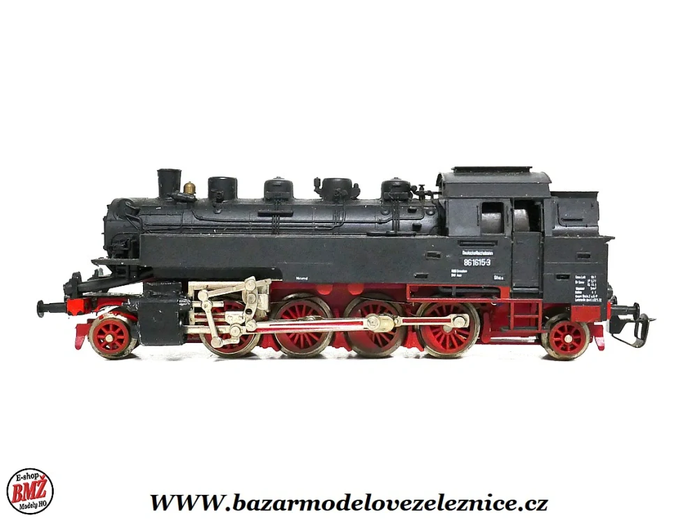 BTTB - Parní lokomotiva BR 86 1615 DR - TT