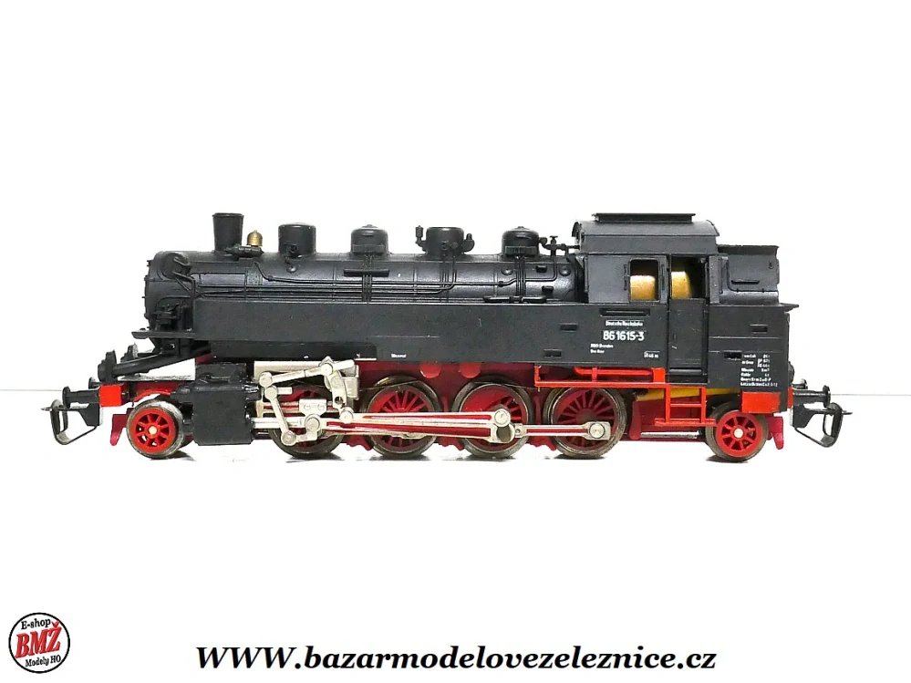 BTTB - Parní lokomotiva BR 86 1615 DR - TT