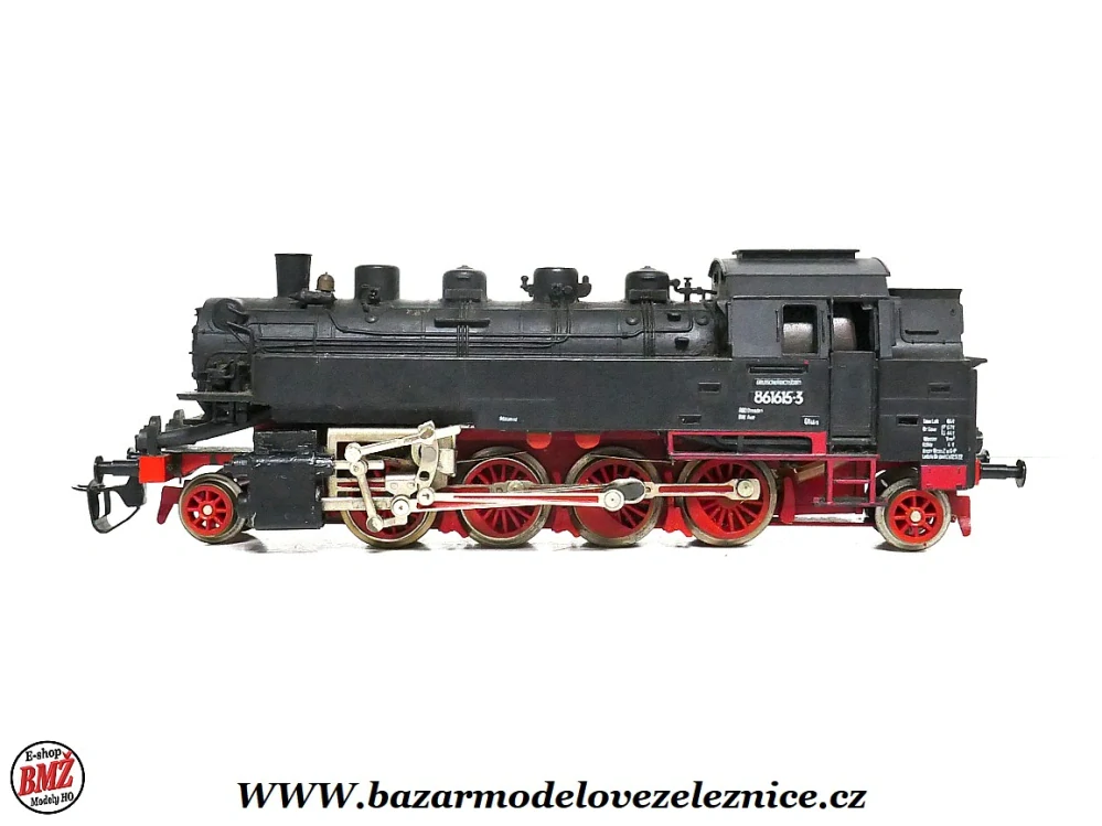 BTTB - Parní lokomotiva BR 86 1615 DR - TT