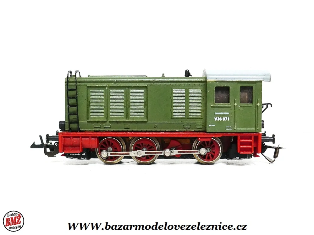 BTTB - Dieselová lokomotiva V 36 021 DR - TT