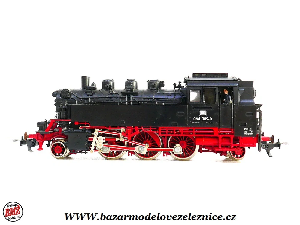 Fleischmann - DC - Parní lokomotiva BR 64 485 DR - HO