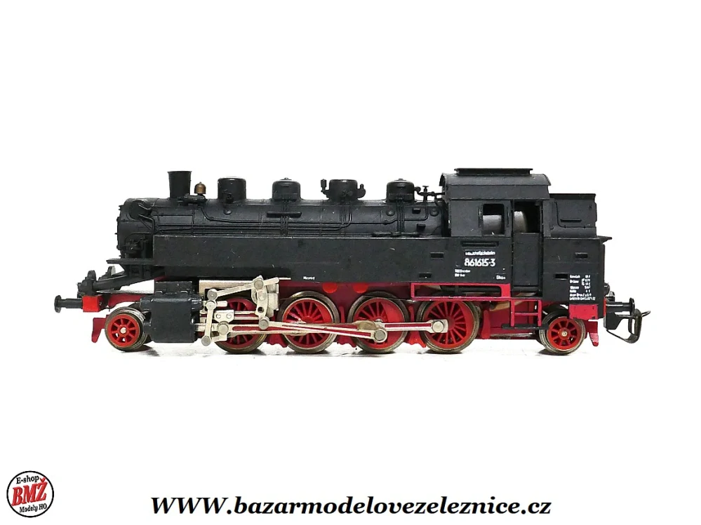 BTTB - Parní lokomotiva BR 86 1615 DR - TT