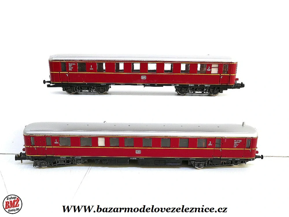 PIKO DDR - DC - Dieselová souprava BR 185/195 DB - HO