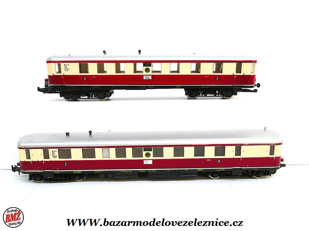 PIKO DDR - DC  - Dieselová souprava BR 185/195  DRG - HO