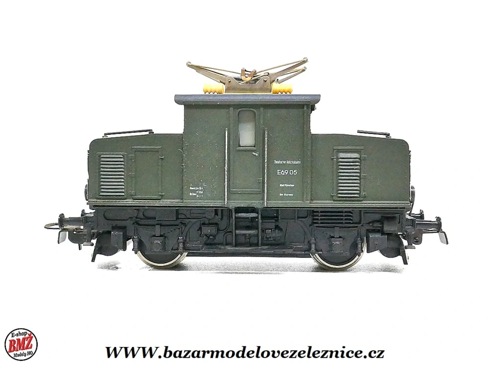 PIKO DDR - DC - Elektrická lokomotiva E 69 05 DB -HO