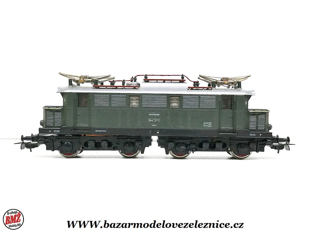 PIKO DDR - DC - Elektrická lokomotiva BR 144 137 DR -HO