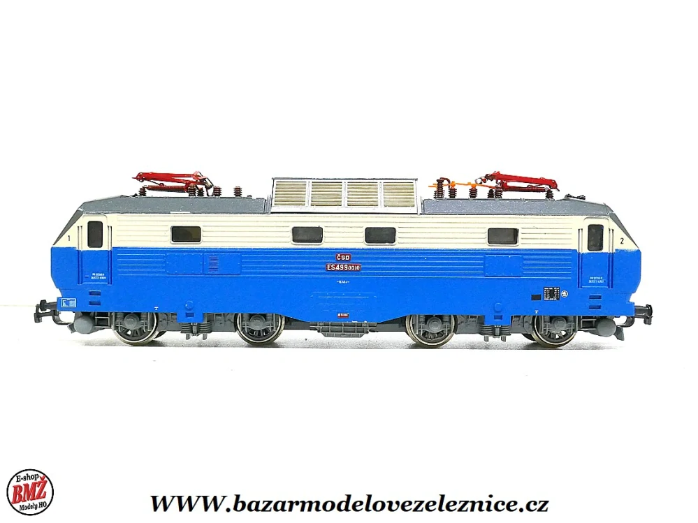 PIKO DDR - DC - Elektrická lokomotiva ES 499 ČSD -HO