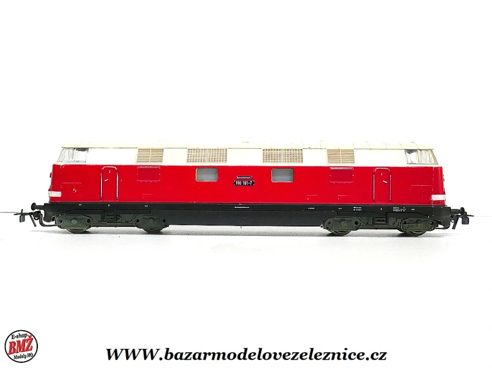 Piko DDR - DC - Dieselová lokomotiva V 180 181 DR - HO