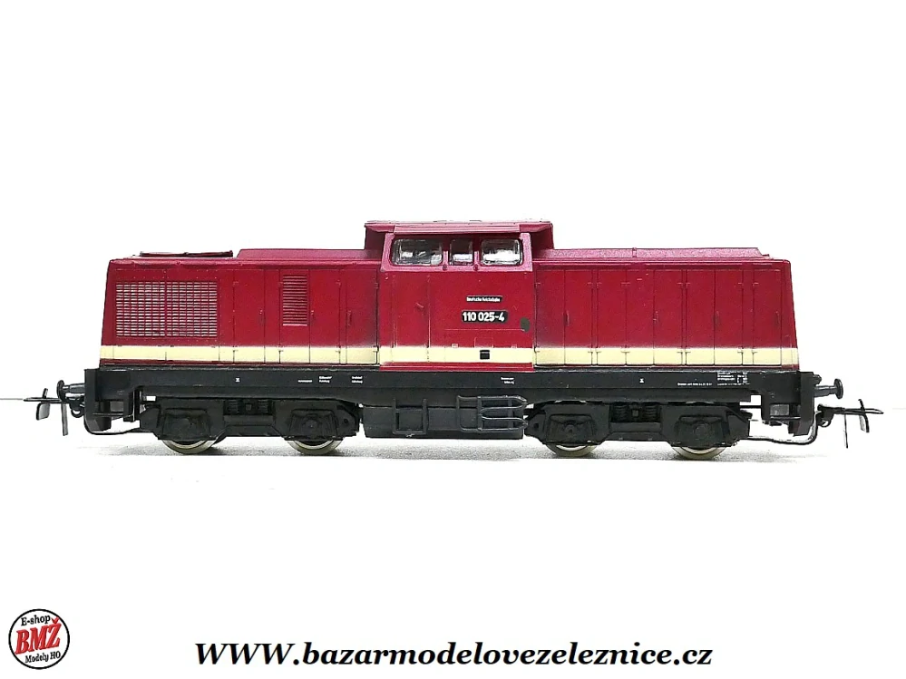 Piko DDR - DC - Dieselová lokomotiva BR 110 025 DR - HO