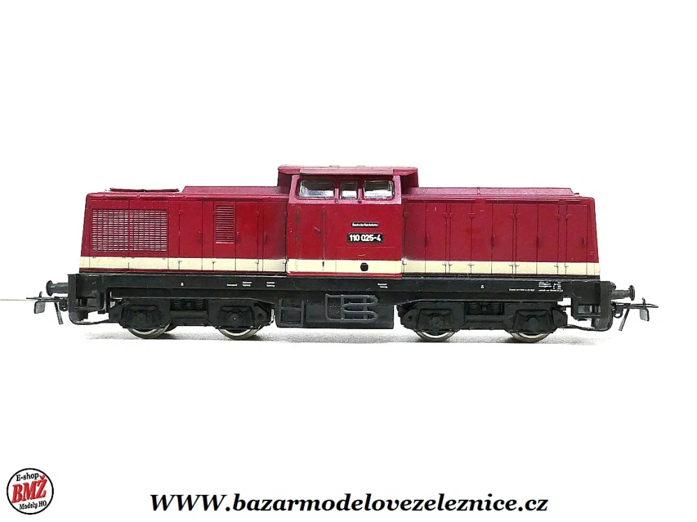 Piko DDR - DC - Dieselová lokomotiva BR 110 025 DR - HO