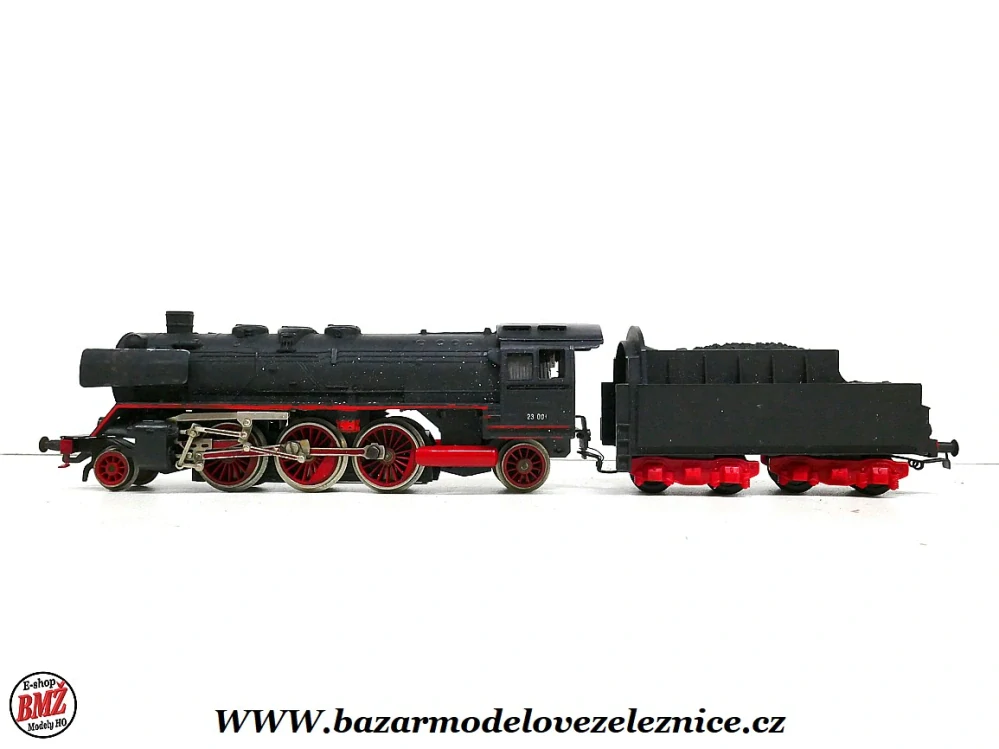 Piko DDR - DC - Parní lokomotiva BR 23 001 DR - HO