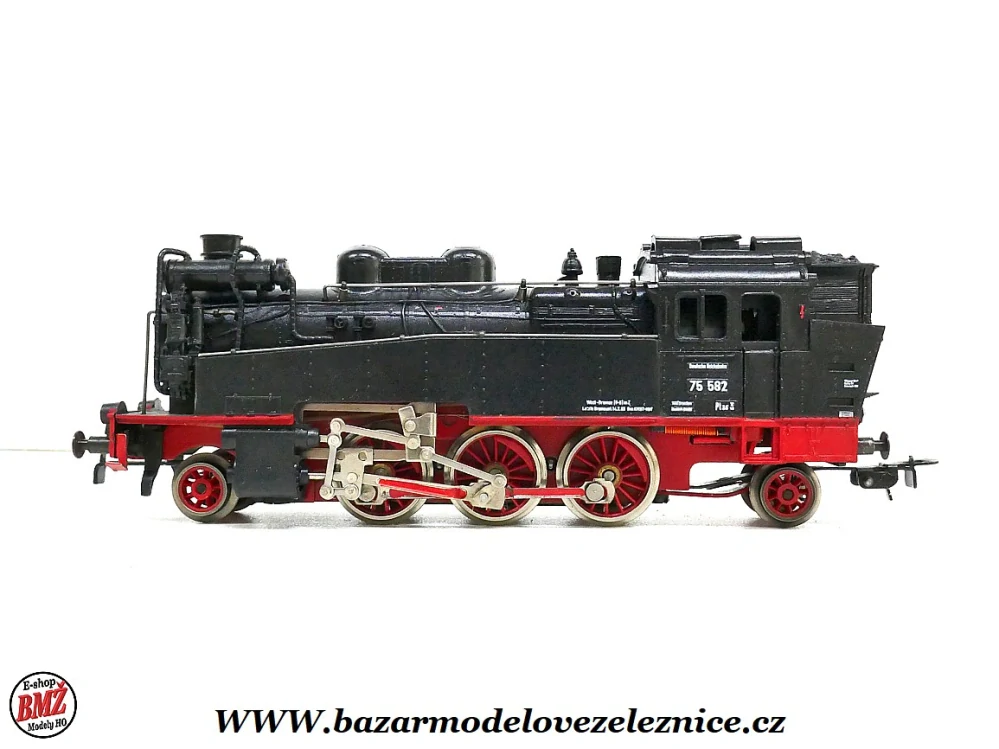 Piko DDR - DC - Parní lokomotiva BR 75 582 DR - HO