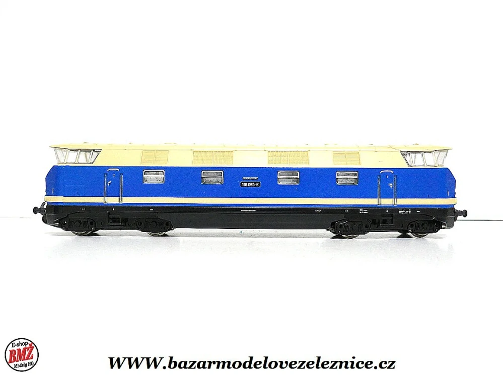 Piko DDR - DC - Dieselová lokomotiva BR 118 059 DR - HO
