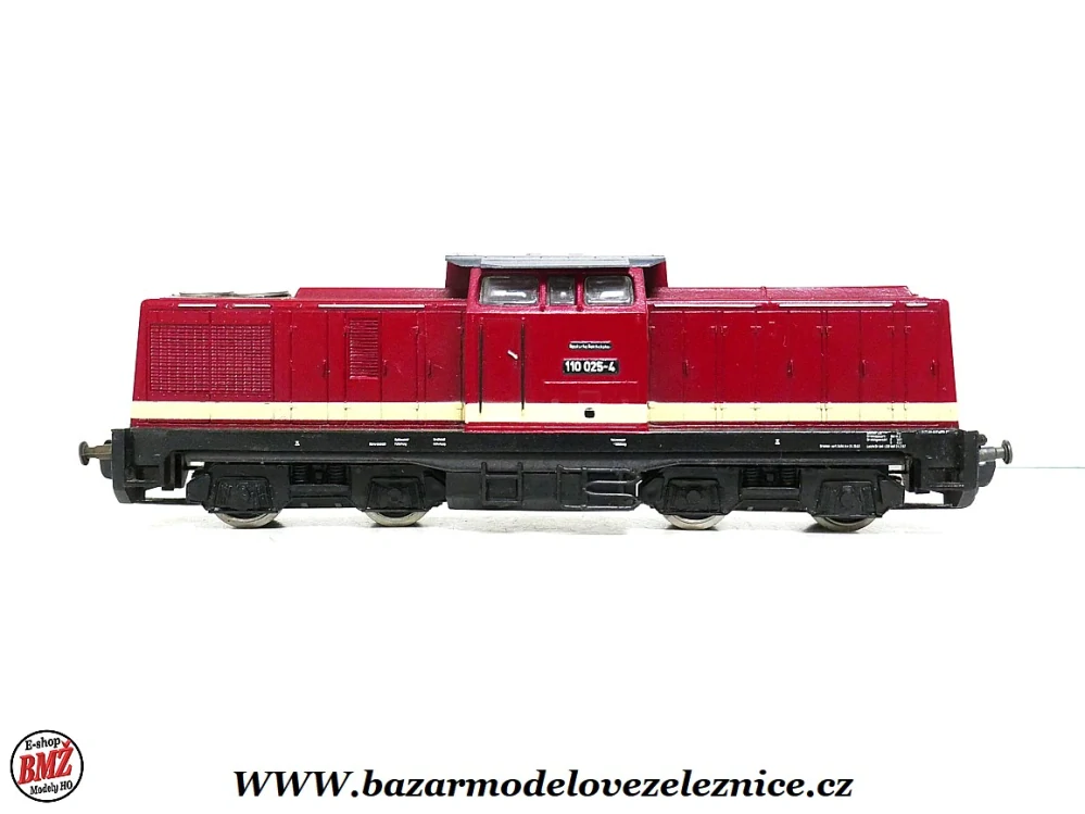Piko DDR - DC - Dieselová lokomotiva BR 110 025 DR - HO