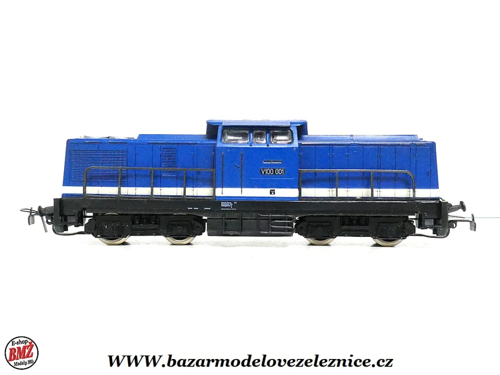 Piko DDR - DC - Dieselová lokomotiva V 100 001 DR - HO