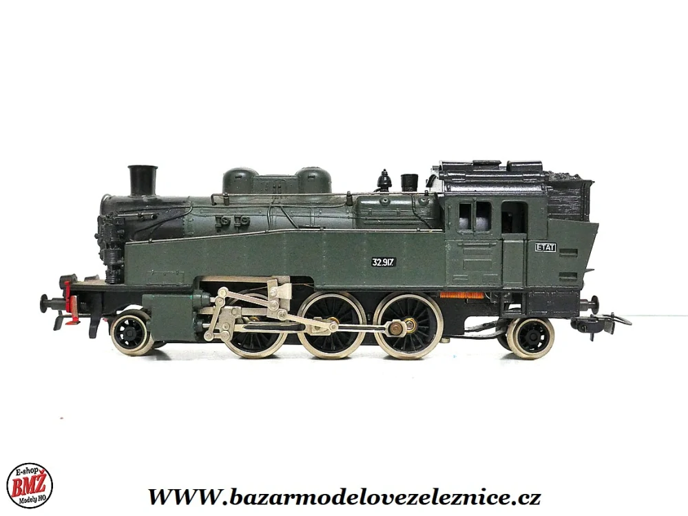 Piko DDR - DC - Parní lokomotiva BR 75 SNCF - HO