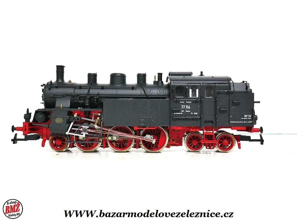Rivarossi - DC - Parní lokomotiva BR 77 114 DR - HO