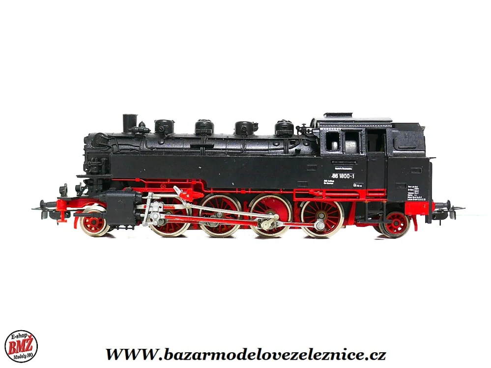Piko DDR - DC - Parní lokomotiva BR 86 1800 DR - HO