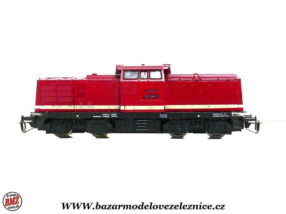 BTTB - Dieselová lokomotiva BR 110 104 DR - TT