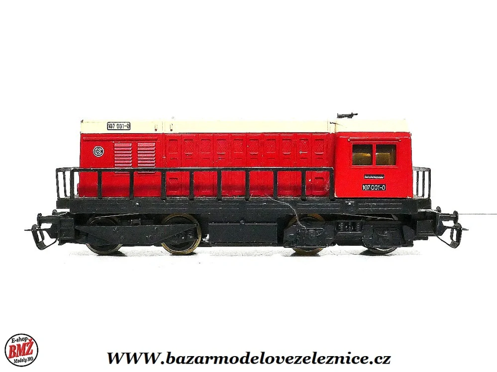 BTTB - Dieselová lokomotiva BR 107 001 DR - TT