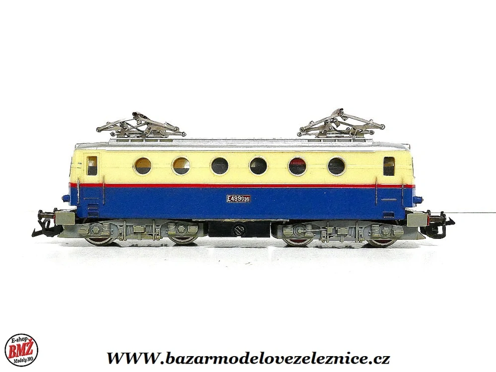 BTTB - Elektrická lokomotiva E 499 ČSD - TT