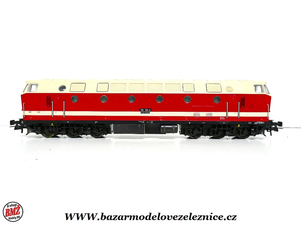 Gutzold - DCC - Dieselová lokomotiva BR 119 115 DR - HO