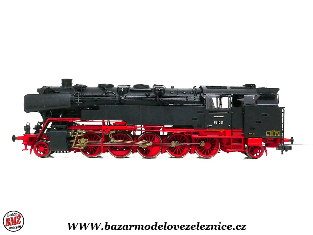 Roco -DCC + ZVUK + KOUŘ - Parní lokomotiva BR 85 001 DB - HO