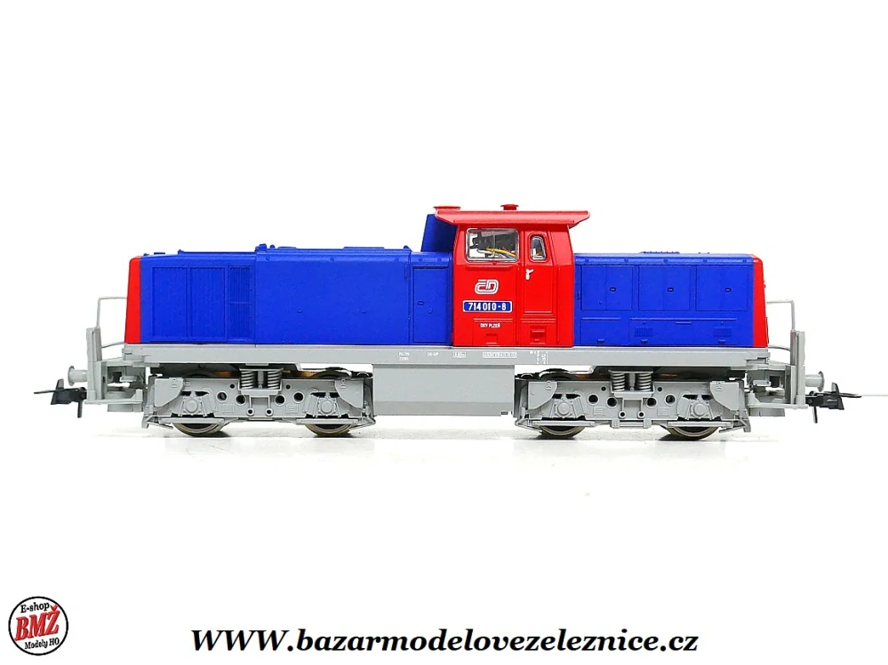 Roco - DCC - Dieselová lokomotiva 714 010 ČD - HO