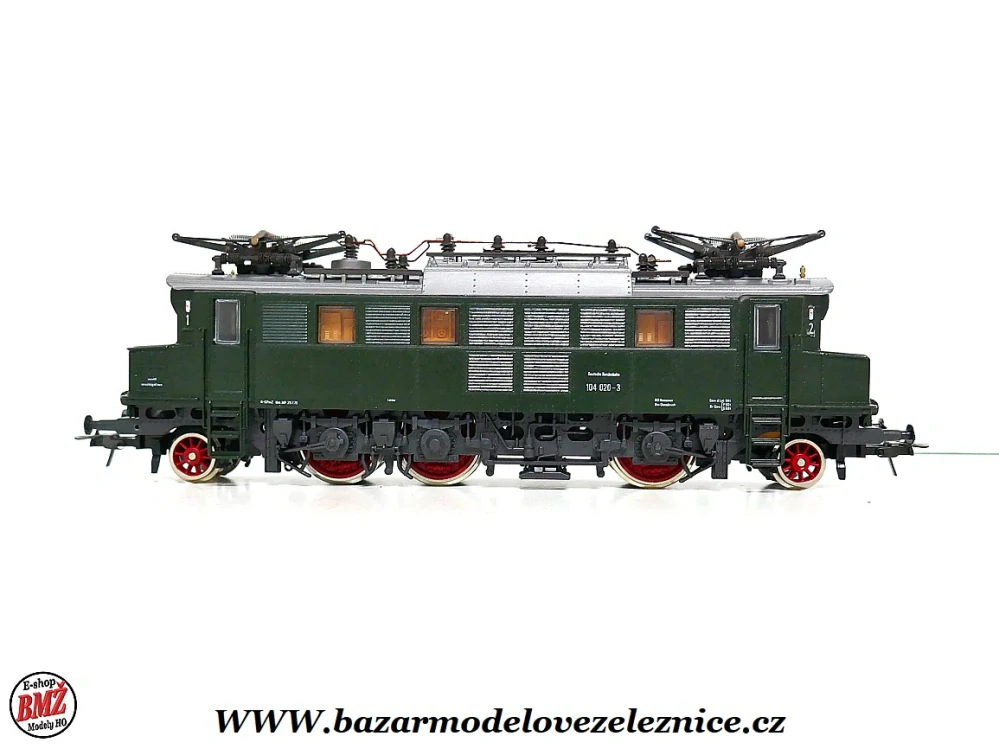 Roco - DC - Elektrická lokomotiva BR 104 020 DB - HO