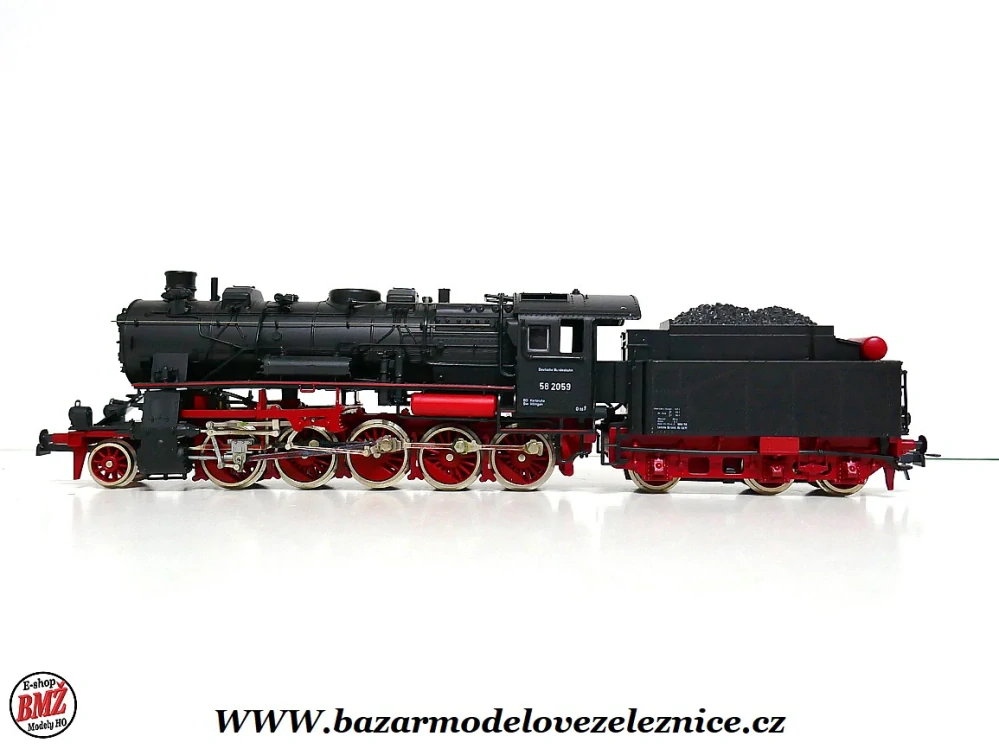 Roco -DC - Parní lokomotiva BR 58 2059 DB - HO