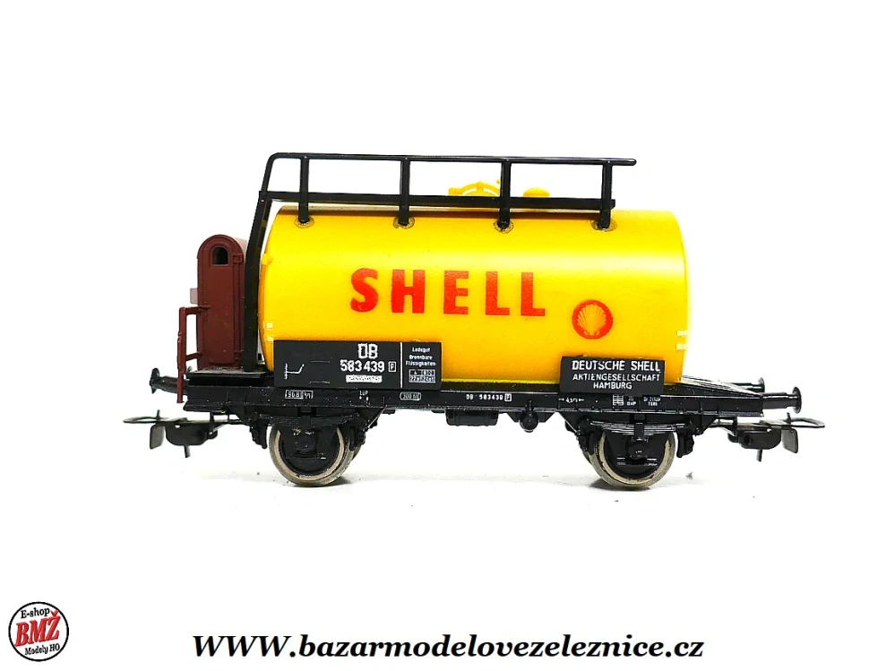 Piko DDR - Cisternový vůz DB - SHELL  - HO