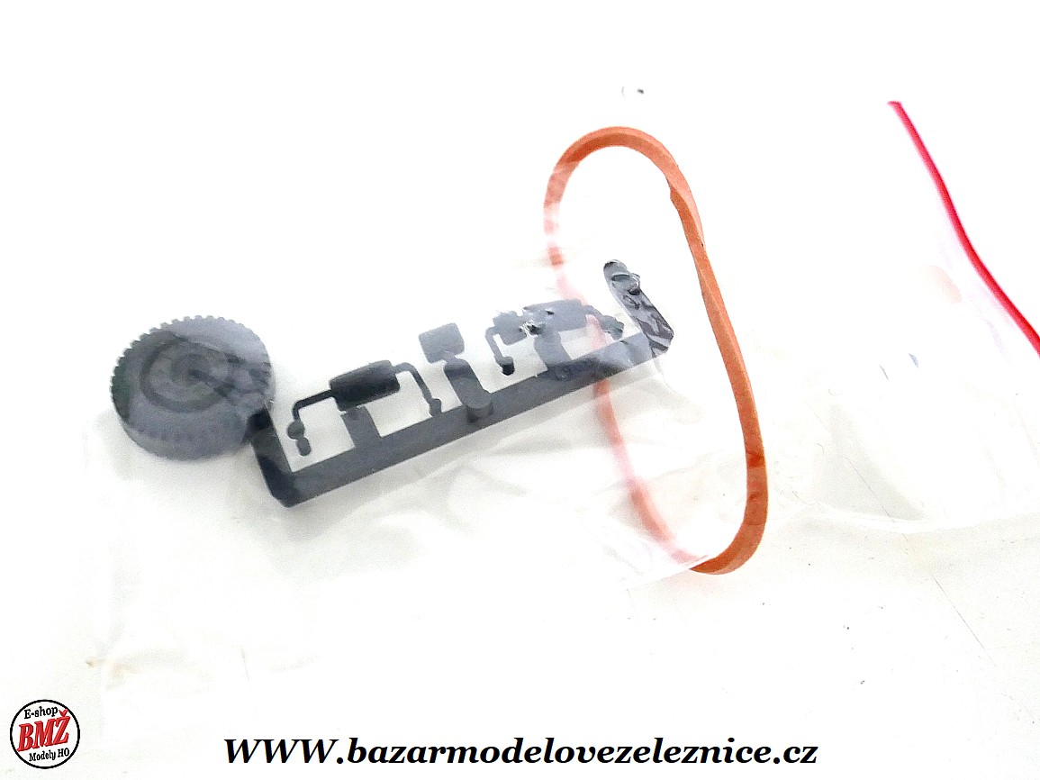 Herpa - Mercedes kontejner s přívěsem -  HO