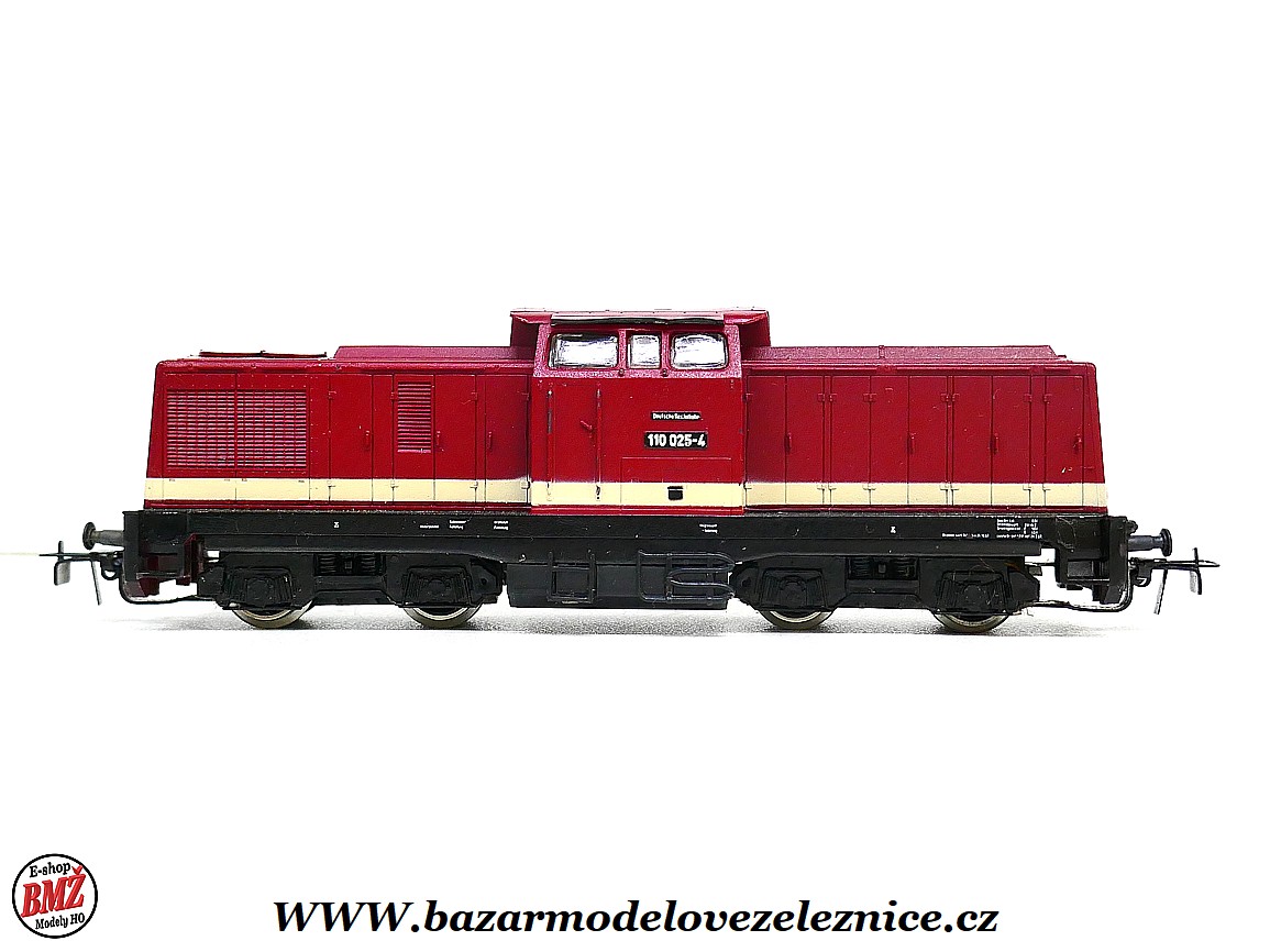 Piko DDR - DC - Dieselová lokomotiva BR 110 025 DR - HO