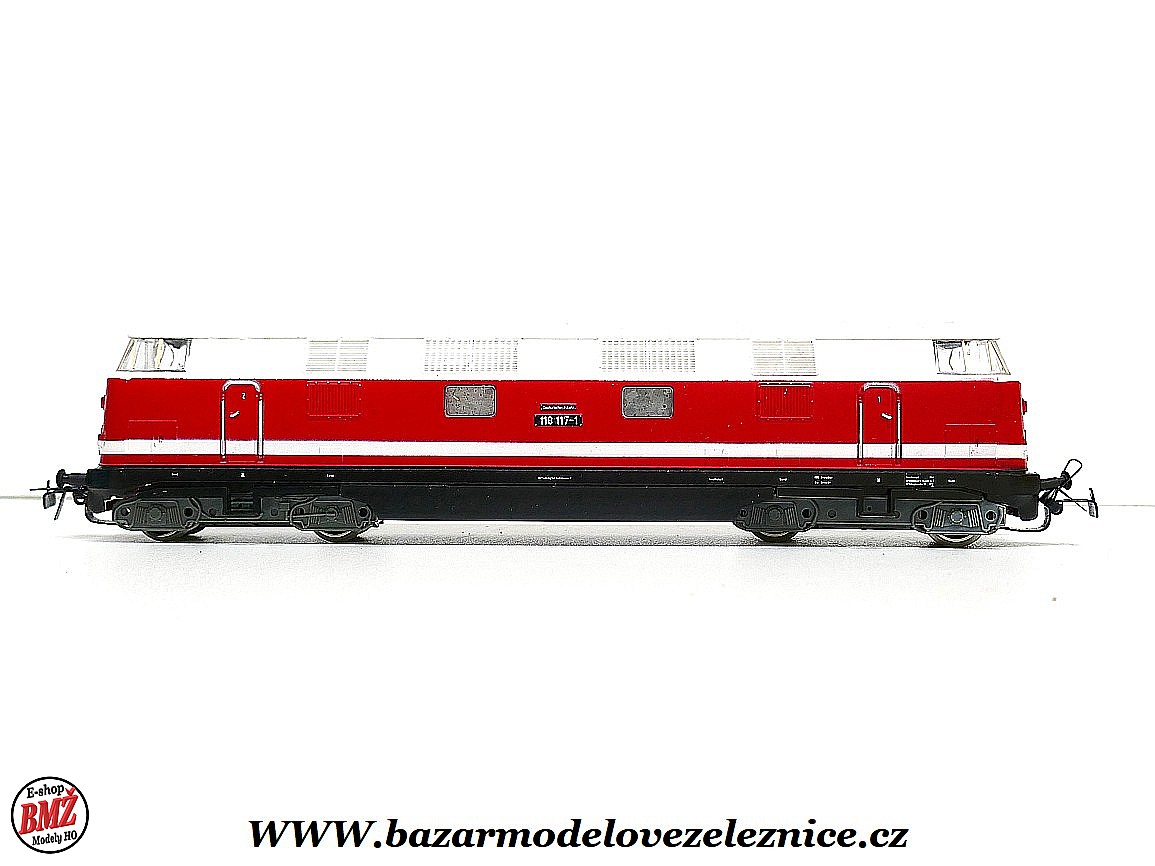 Piko DDR - DC - Dieselová lokomotiva BR 118 117 DR - HO