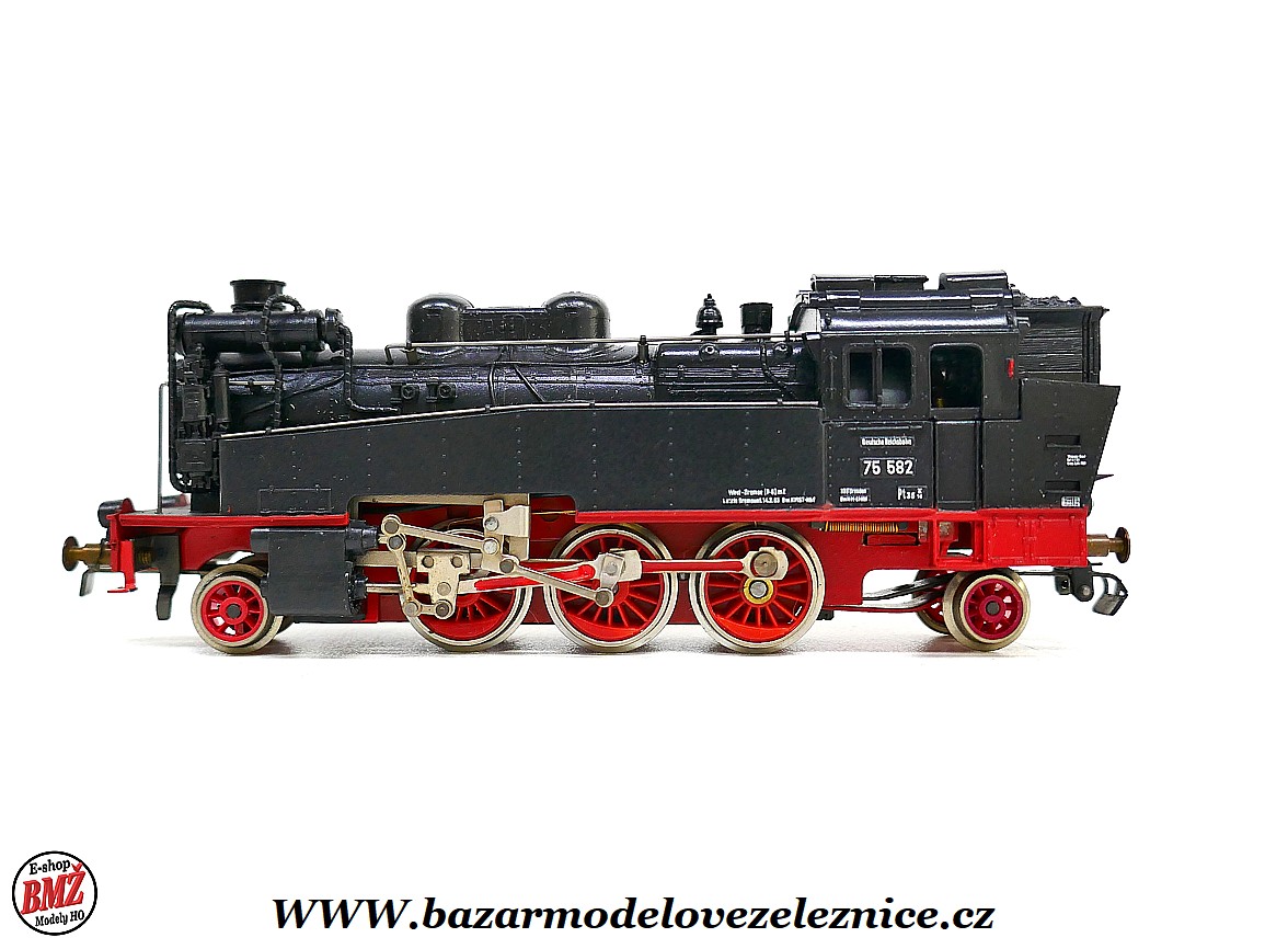 Piko DDR - DC - Parní lokomotiva BR 75 582 DR - HO
