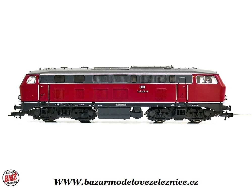 FLEISCHMANN - DC - Dieselová lokomotiva BR 218 306 DB - HO