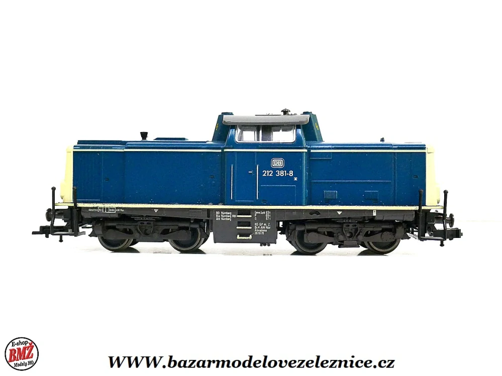 FLEISCHMANN - DC - Dieselová lokomotiva BR 212 381 DB - HO