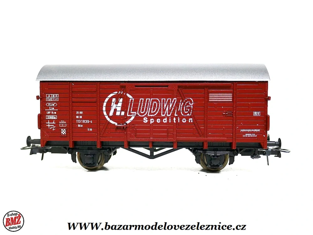 Roco - Krytý vůz DB Ludwig - HO