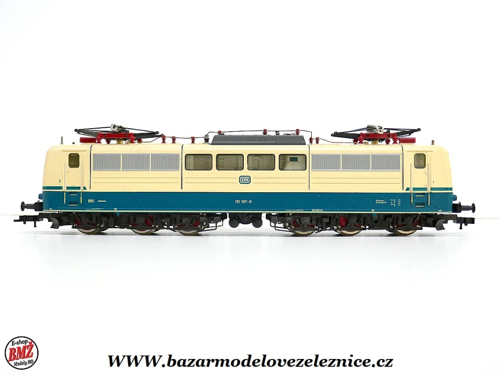 Fleischmann - DC - Elektrická lokomotiva BR 151 107 DB -  HO