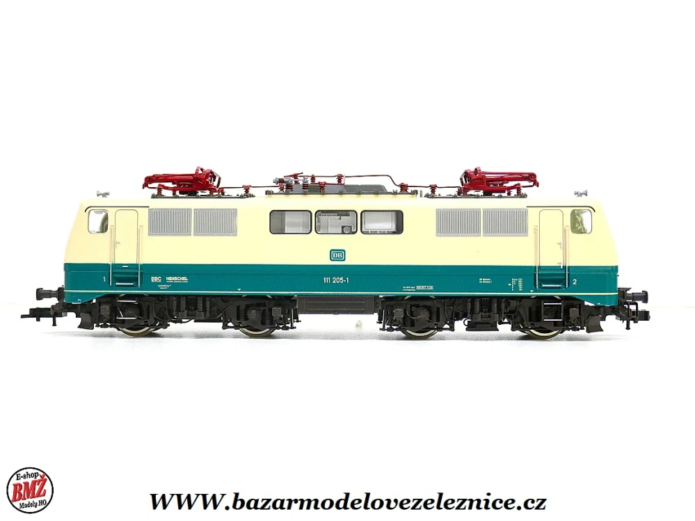 Fleischmann - DC - Elektrická lokomotiva BR 111 205 DB -  HO