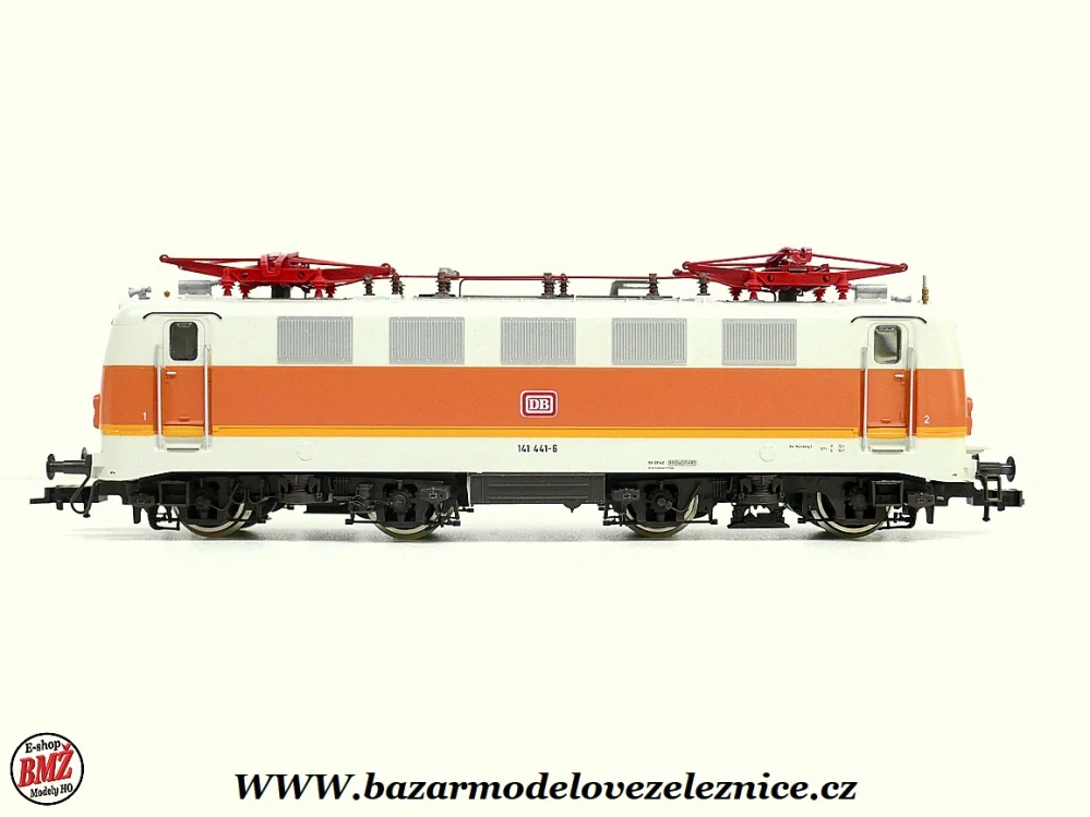 Fleischmann - DC - Elektrická lokomotiva BR 141 441 DB -  HO